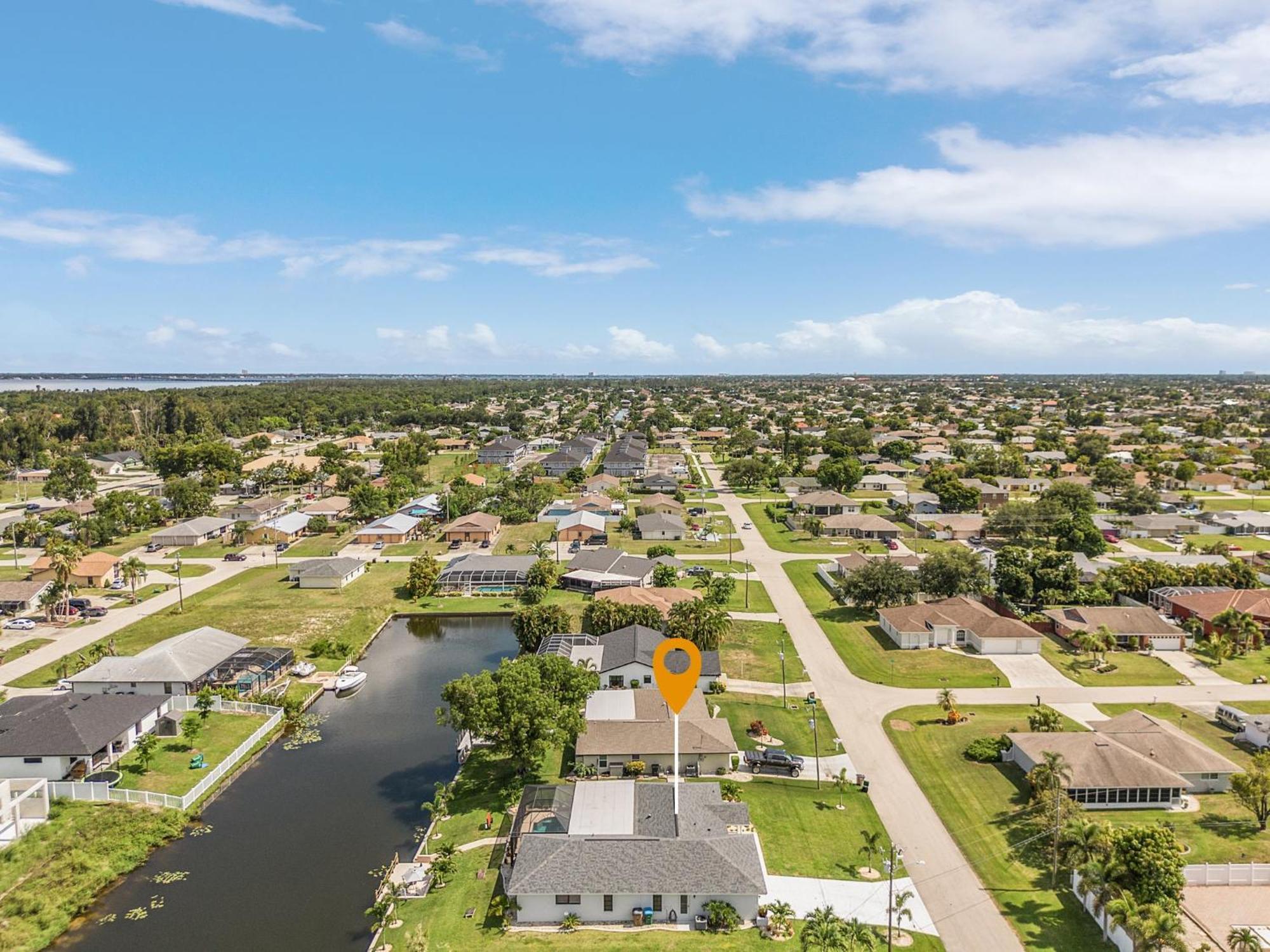 Cozy Retreat, Heated Pool, Water Canal, Bikes,3 Bedroom Cape Coral Exteriér fotografie