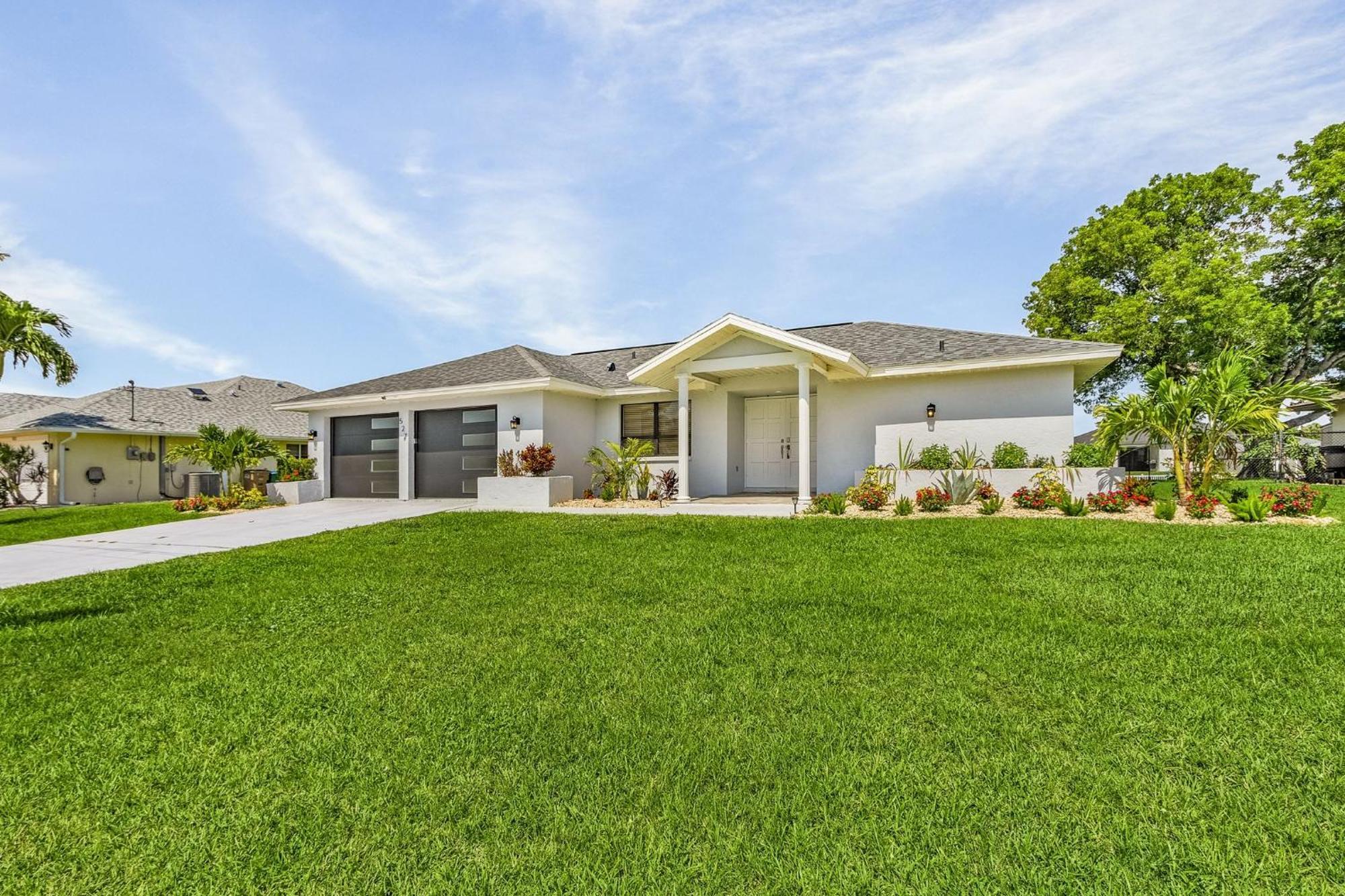 Cozy Retreat, Heated Pool, Water Canal, Bikes,3 Bedroom Cape Coral Exteriér fotografie